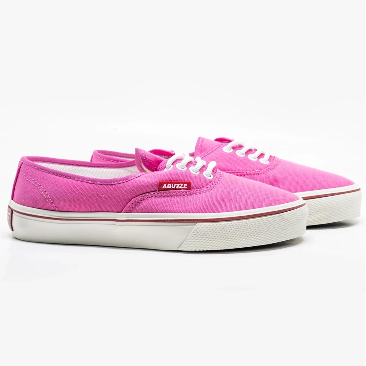 Tênis Feminino Abuzze Authentic Preto e Branco Estilo Casual