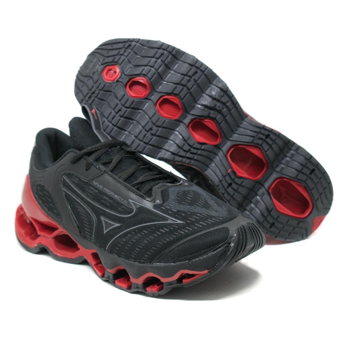 Tênis Masculino Mizuno Wave Prophecy 14 – Conforto Premium, Amortecimento e Estilo no Máximo!