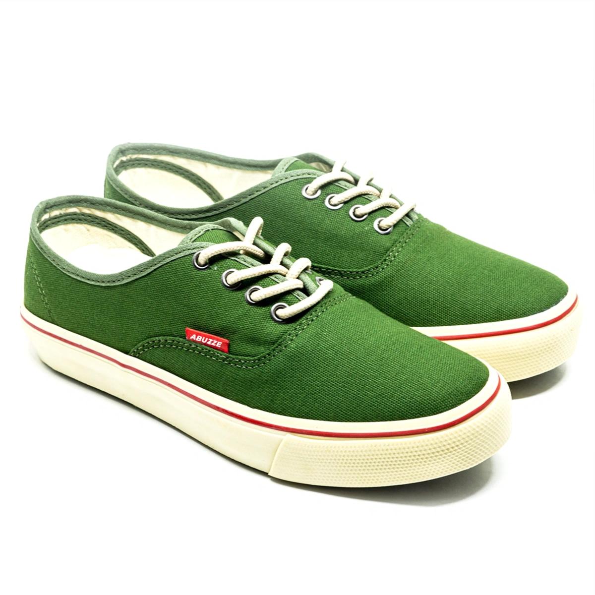 Tênis Feminino Abuzze Authentic Preto e Branco Estilo Casual