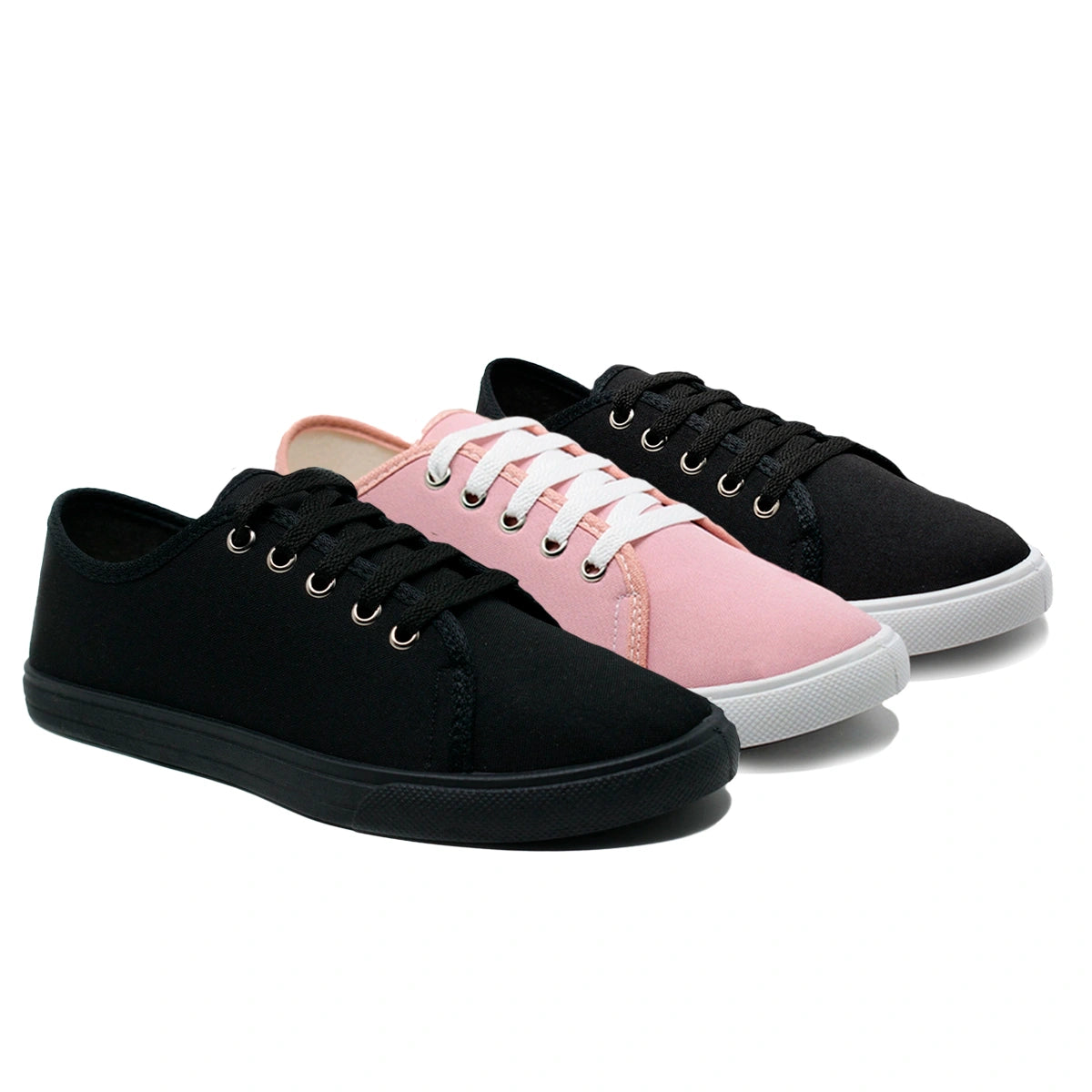 Kit 3 Tênis Feminino Casual Classic Comfort e Estilo