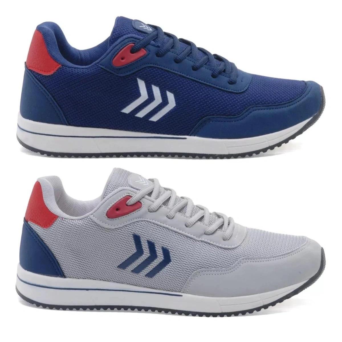 Kit 2 Tênis Masculino Sport Casual Confortáveis e Estilosos