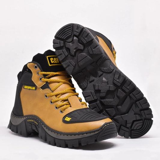 Bota Caterpillar Adventure Cano Médio Para Aventureiros e Trabalho