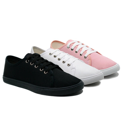 Kit 3 Tênis Feminino Casual Classic Comfort e Estilo