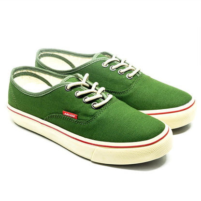 Tênis Feminino Abuzze Authentic Preto e Branco Estilo Casual