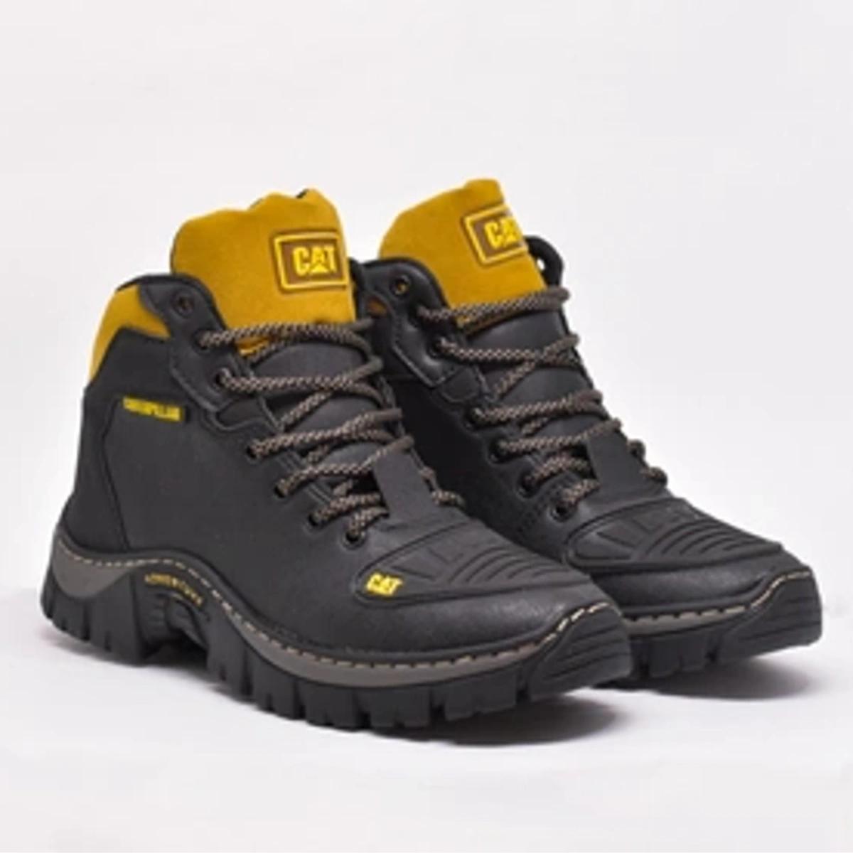 Bota Caterpillar Adventure Cano Médio Para Aventureiros e Trabalho