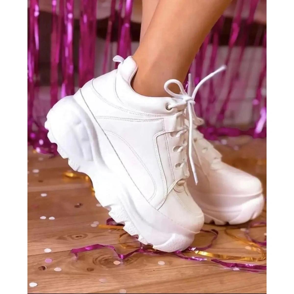 Tênis Feminino Plataforma Buffalo – Conforto, Altura e Tendência!