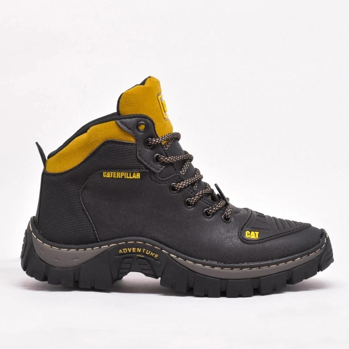 Bota Caterpillar Adventure Cano Médio Para Aventureiros e Trabalho