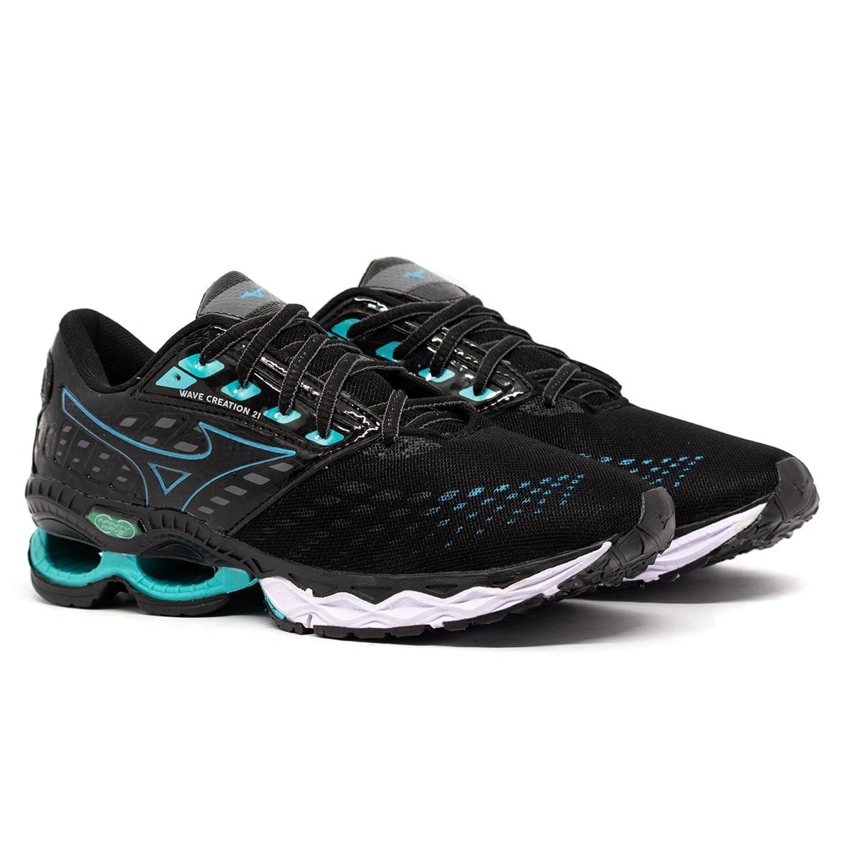 Tênis Mizuno Wave Creation 20 Masculino para Corrida e Esporte