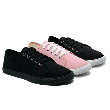 Kit 3 Tênis Feminino Casual Classic Comfort e Estilo