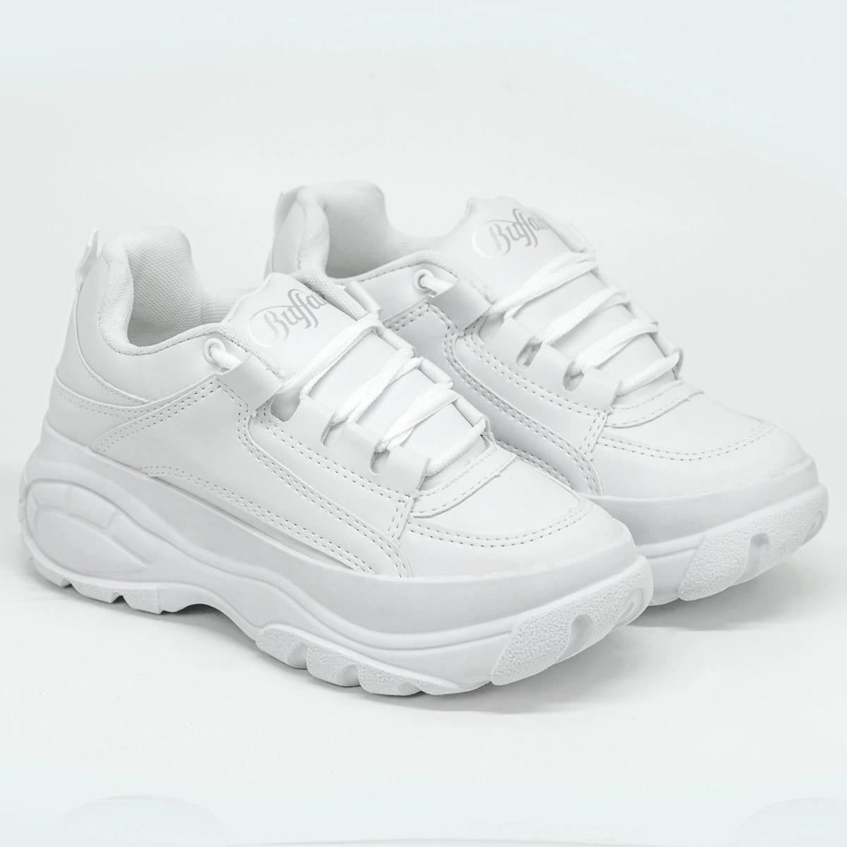 Tênis Plataforma Feminino Urban Style – Modelo Buffalo com Altura e Conforto!